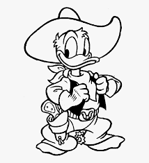Daffy duck coloring page bugs bunny and daffy duck coloring pages for. Donald Duck A Funny Cowboy Coloring Pages Donald Duck Donald Duck For Coloring Hd Png Download Transparent Png Image Pngitem