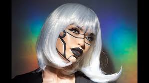 Bicentennial Robot Halloween Makeup