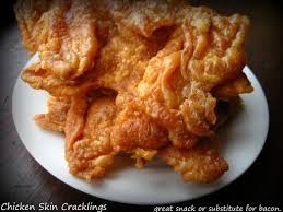 Home Cooking In Montana Oven Fried Crispy Chicken Skin Cracklings Great Substitute For Bacon Fries In The Oven Cooking Fried Chicken Skin