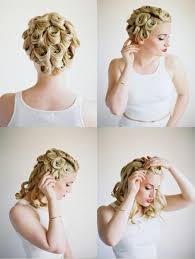 The method below is one that has been used since the 1920s. Elegant Diy Pin Curls For Retro Weddings Weddingomania