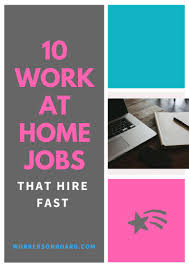 Here Are A List Of Companies That Hire Either Weekly Or Fast For You To Work From Home Home Jobs Work From Home Jobs Working From Home