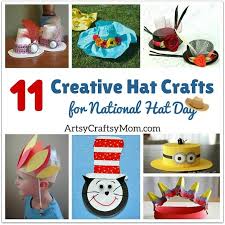 Nov 18, 2015 · the craft of making hats out of a lot of things of day to day use such as crepe paper, tissue paper, and coffee filter have become immensely popular. 11 Creative Hat Crafts For National Hat Day Artsy Craftsy Mom