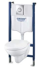 Pack bati wc grohe solido perfect compact. Pack Wc Suspendu Sans Bride Grohe Solido Bau Air Castorama