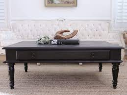 Black shabby chic coffee table. Shabby Chic Black Vintage Coffee Table With Drawer No308 Shopgoldenpineapple