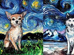 We are a whimsical shop with a lot of character, specializing in custom desserts and treats for all occasions. This Artist Revamps Vincent Van Gogh S Starry Night With Wait For It Dogs Architectural Digest India