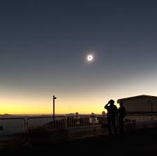 This configuration can only occur during a new moon, when the sun and moon are in conjunction as seen from the earth. Total Solar Eclipse Thrills Skywatchers Across South America Space