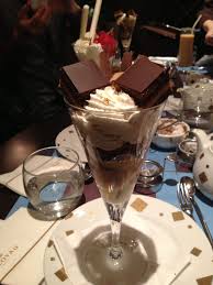 Schoko Eisbecher Einfacher Nachtisch Essen Dessert