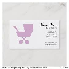 Include information on how long you've been babysitting. 100 Babysitter Business Card Templates Ideas Babysitter Business Cards Cards