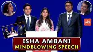 Isha Ambani Mindblowing 👌👌👌Speech In Reliance JIO AGM 2019 | Mukesh  Ambani | Jio GigaFiber|YOYOTV - YouTube