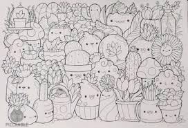 Doodles Vexx Doodles Doodle Coloring Cute Coloring Pages Cute Doodle Art
