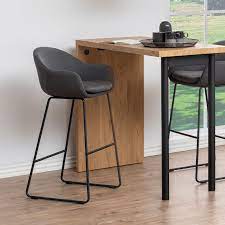 bendt barkruk teis zithoogte 79cm kleur donkergrijs ac 0000075482 meubelpartner barkruk barstoel industriele barkrukken