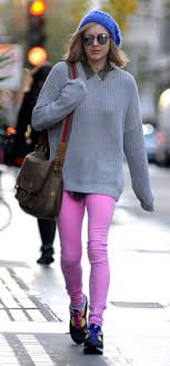 Pastel Pink Leggings Howtowear Fashion
