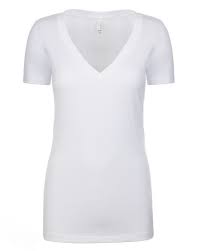 Next Level Nl6640 Ladies Cvc Deep V Neck Tee
