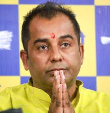 Former BJP MLA Anil Jha joins AAP