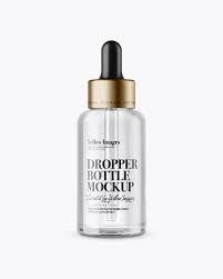 Clear Glass Dropper Bottle With Metal Cap Mockup In Bottle Mockups On Yellow Images Object Mockups Glass Dropper Bottles Dropper Bottles Bottle Mockup