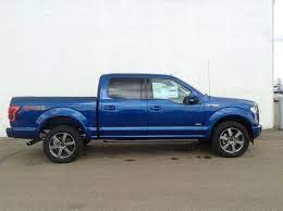 The most popular pickup truck in america is back, now with way more batteries. 2017 Ford F 150 Fx4 Supercrew 4x4 In Lightning Blue Ford F150 4x4 Ford