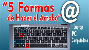 Check spelling or type a new query. Como Poner El Arroba En Laptop Hacer El Arroba En Pc Teclado Espanol E Inlges Arroba En Laptops Youtube