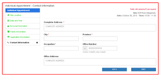 How To Set Dfa Appointment Online Appointments Passport Application Family Information