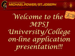 Be gone in 60 minutes. Welcome To The Mpsj University College On Line Application Presentation Ppt Download