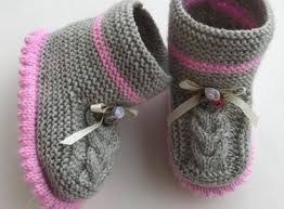Bebek Bot Knitting Wear Patik Yapilisi Bebek Bot Patik Yapilisi In 2020 Babyschuhe Gehakelte Babyschuhe Babystiefel