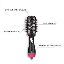 Brosse Lissante Ionique Hairlissy Brosse Lissante Cheveux Plats Cheveux Doux