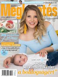 És úgy tűnik, a gyermeknek jót tesz a külső megfigyelés, mert eszméletlenül cuki: Zsofi Szabo Meglepetes Magazine 28 March 2018 Cover Photo Hungary