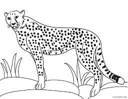 Colouring can be good pass time activity or you can colour the pictures along with your kids. Baby Cheetah Coloring Sheets Novocom Top
