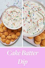 Cake Batter Dip Recipe In 2021 Cake Batter Dip Dessert Dip Recipes Creative Dessert Recipes