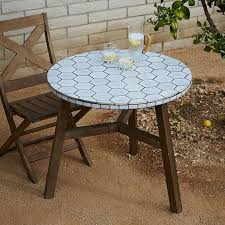 5 out of 5 stars with 1 ratings. Mosaic Tiled Bistro Table Spider Web Outdoor Furniture Decor Outdoor Patio Decor Bistro Dining Table
