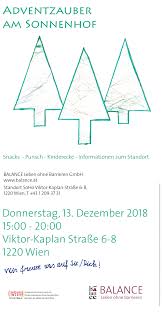 Dt med schippers gmbh, k+k klaas & kock b.v. Adventzauber Am Sonnenhof 2018 Behindertenarbeit At