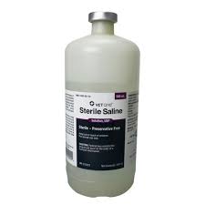Maybe you would like to learn more about one of these? Sterile Saline Solution 0 9 500ml Bottle On Sale Entirelypets Rx
