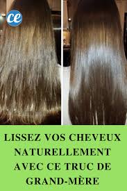 Lissez Vos Cheveux Naturellement Avec Ce Truc De Grand Mere Recette Cheveux Secs Et Abimes Lissage De Cheveux Cheveux Secs