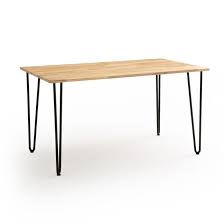 Table A Manger 4 A 6 Personnes Adza Table A Manger Noyer Table Salle A Manger Chaises De Table A Manger