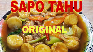 Menu sapo tahu sering kali muncul di resto oriental dan peranakan. Resep Sapo Tahu Original Youtube