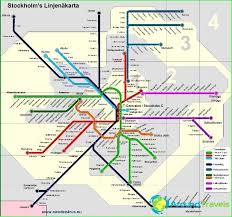 Metro Stokgolma Shema Opisanie Foto Karta Metro Stokgolma Stockholm Metro Metro Map Stockholm