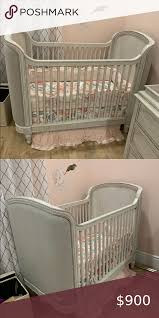 Belle Crib In Antique Grey Restoration Hardware In 2020 Restoration Hardware Cribs Restoration