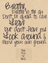 There S Someone In My Head But It S Not Me Pink Floyd Lyrics Pink Floyd Breathe Pink Floyd Pink Floyd Lyrics Pink Floyd