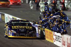 The race was still run under the lights but cbs opted to move coverage to tnn rather than show the race against game 1 of the 1998 world series. Night Lights A Record Of Cup Series Tracks First Night Races Nascar