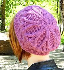 Intermediate knit this chunky beanie that features a cable within a cable stitch using wonderfully chunky yarn, looks great and feels warm! 10 Free Beret Knitting Patterns Blog Nobleknits