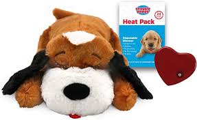 What is heart beating fast? Amazon Com Smartpetlove Snuggle Puppy Behavioral Aid Toy Brown And White Pet Supplies