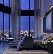 Amazing View Amazing Room Dream Homes Furniture Layout Bedroom Furniture Blue Furniture Dre Luxury Apartments Interior Luxurious Bedrooms Modern Bedroom