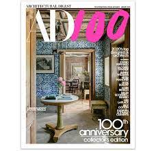 Sotheby's france to auction incredible collection of édouard and jacqueline de ribes this december. Architectural Digest Celebrates 100th Anniversary With Dedicated Issue Digital Platform 12 05 2019