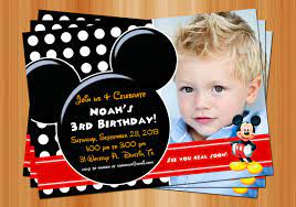 5.0 out of 5 stars 4. Cool Mickey Mouse Birthday Invitations With Photo Mickey Mouse Birthday Invitations Mickey Mouse Invitation Photo Birthday Invitations