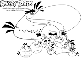 On this page, we have collected a lot of images of angry… Angry Birds Coloring Pages 6 Free Printables