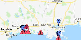 Beach Advisories Map