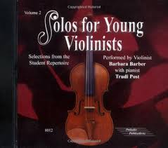 Amazon Com Solos For Young Violinists Selections From The Student Repertoire 2 0029156178500 Barber Barbara Post Trudi Books