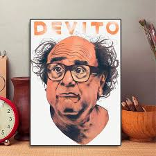 Danny Devito Funny Figure Poster It's Always Sunny in Philadelphia" Vintage  Canvas Painting Wall Pictures College Dorm Decor