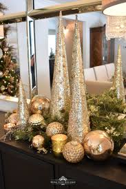 Silver And Gold Glam Christmas Centerpiece Home With Holliday Elegant Christmas Decor Christmas Table Decorations Gold Christmas Decorations