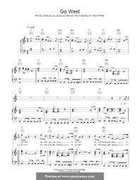 Другие песни pet shop boys. Go West The Pet Shop Boys Von H Belolo J Morali V Willis Auf Musicaneo