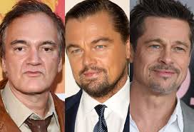 Słynny brad pitt (55 l.)! Leonardo Dicaprio Quentin Tarantino Talk Once Upon A Time In Hollywood At Cinemacon Deadline